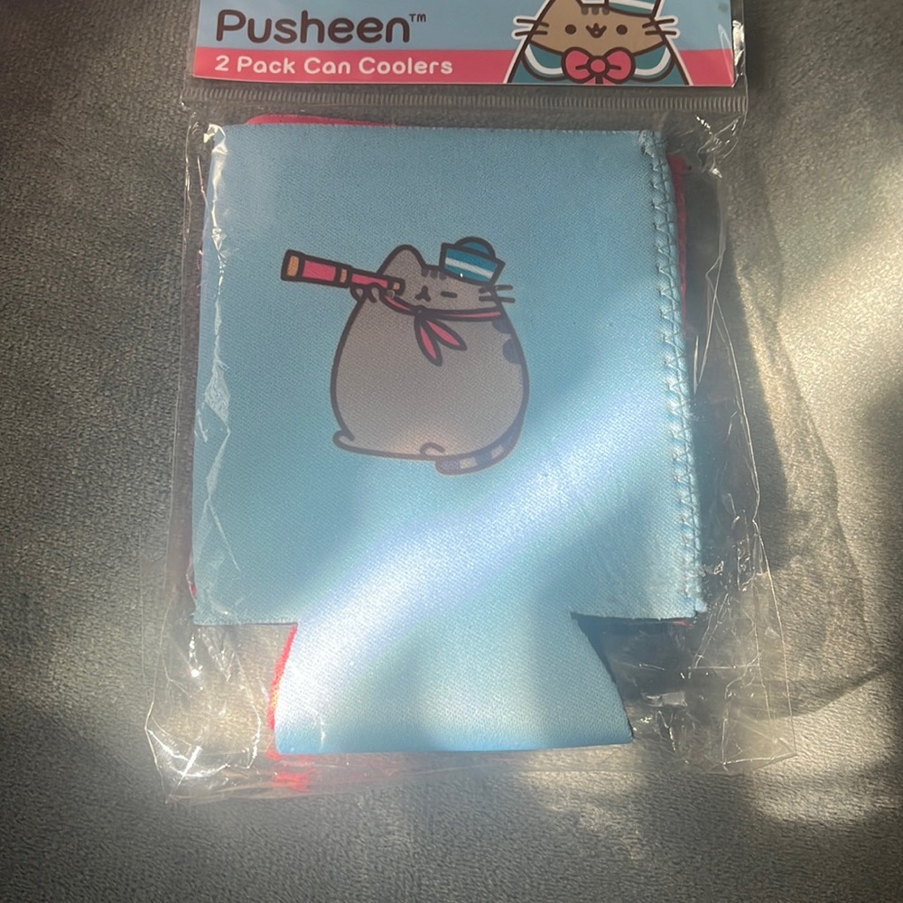 Pusheen can coozies